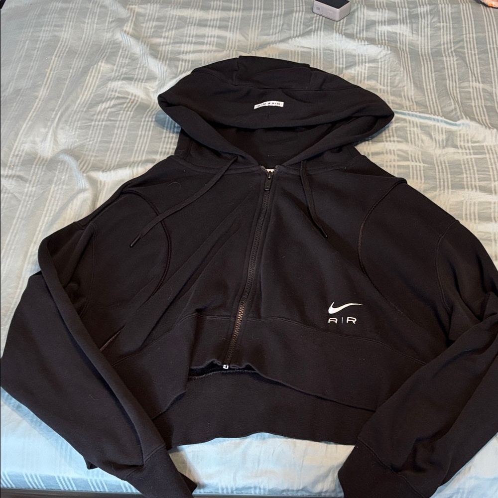 Nike Air Black Cropped Jacket